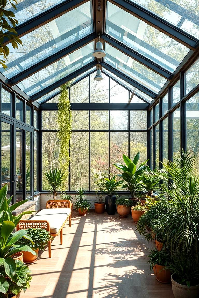 Nature Infused Retreat - 24 Mid-century Modern Sunroom Ideas