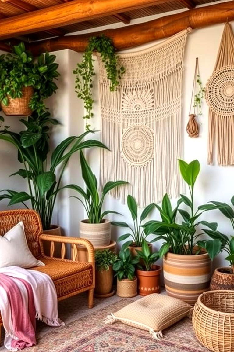 Nature Inspired Boho Room - 24 Taylor Swift Themed Bedroom Decor Ideas