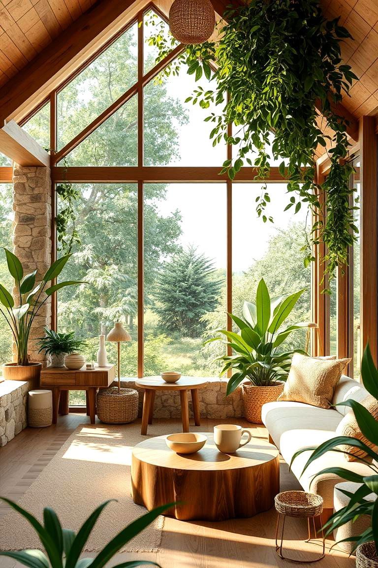 Nature Inspired Coffee Retreat - 24 Office Coffee Station Ideas