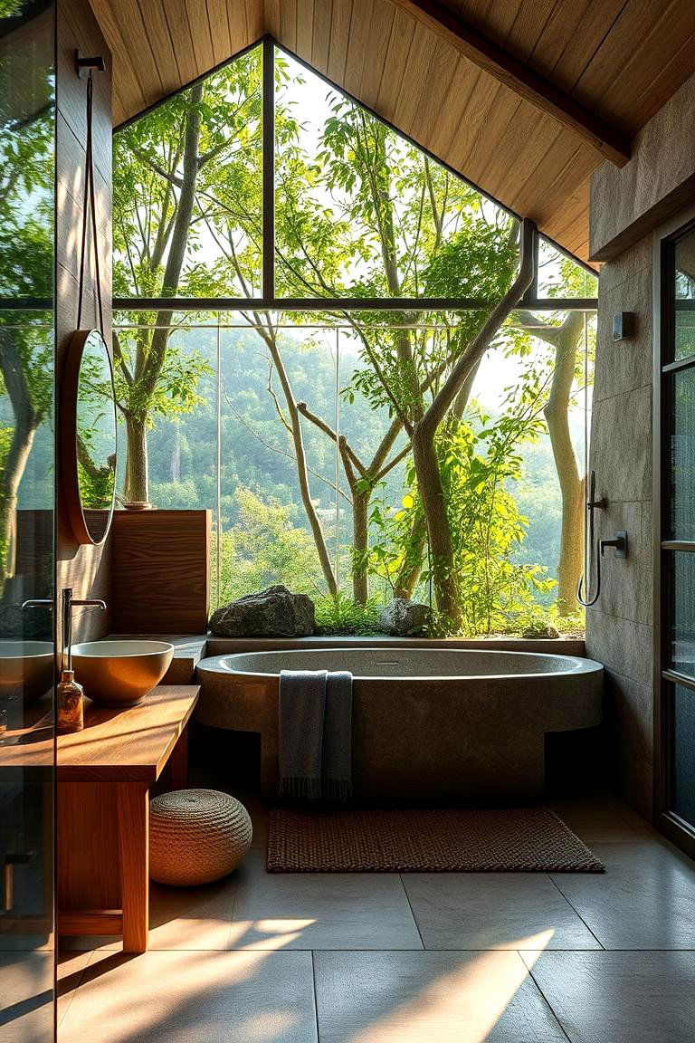 Nature Inspired Decor - 24 Boho Bathroom Ideas