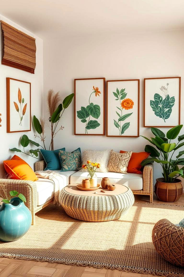 Nature Inspired Decor - 24 Teal and Orange Color Scheme for Your Rooms