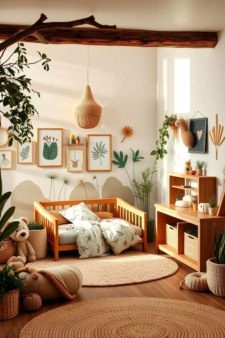 Nature Inspired Decor - 24 Toddler Room Ideas