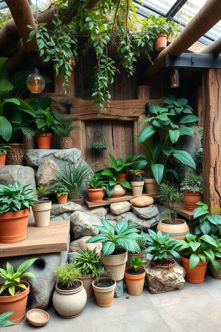 Nature Inspired Decor - 24 Hunting Man Cave Ideas
