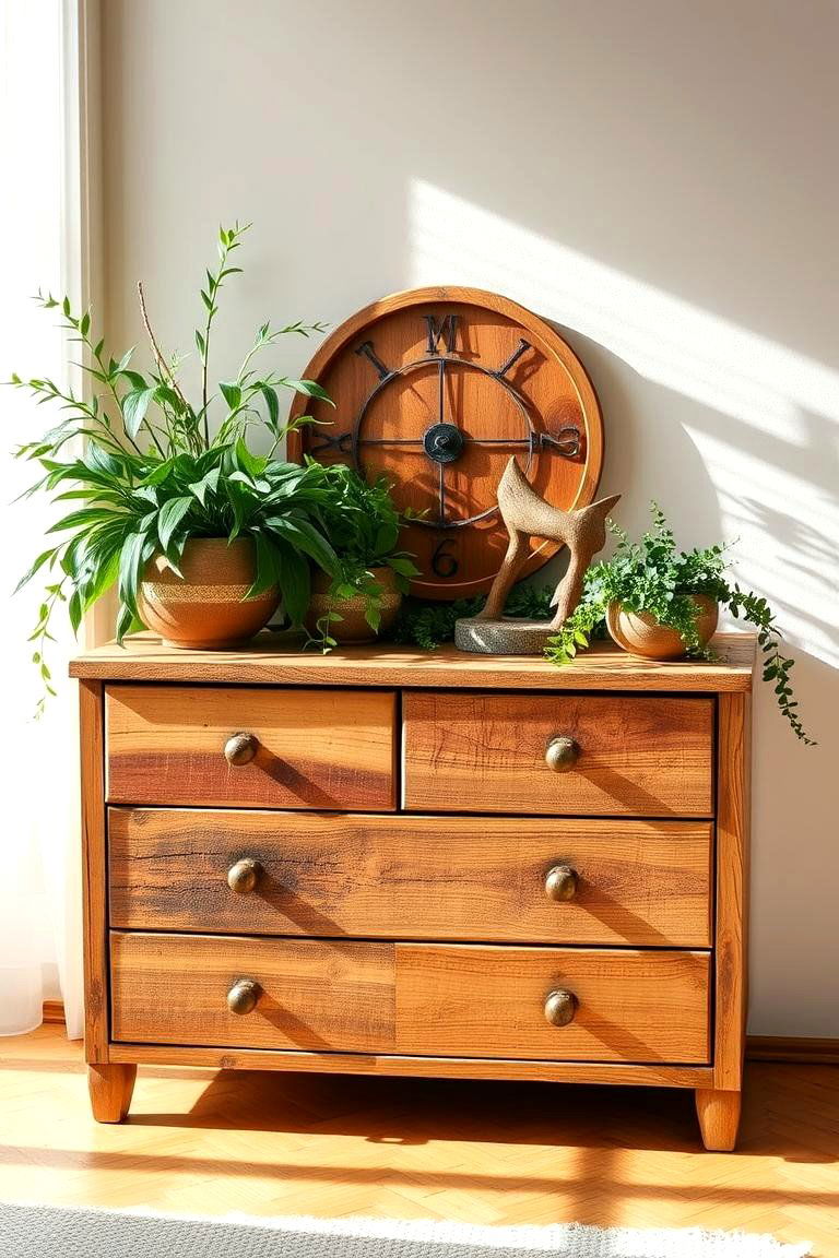 Nature Inspired Decor with Organic Elements - 24 Dresser Decor Ideas