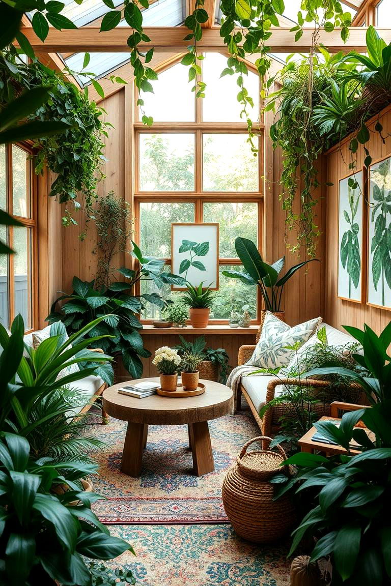 Nature Inspired Den - 24 Den Ideas
