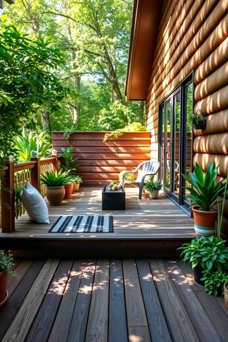 Nature Inspired Eco Deck - 24 Large Deck Ideas