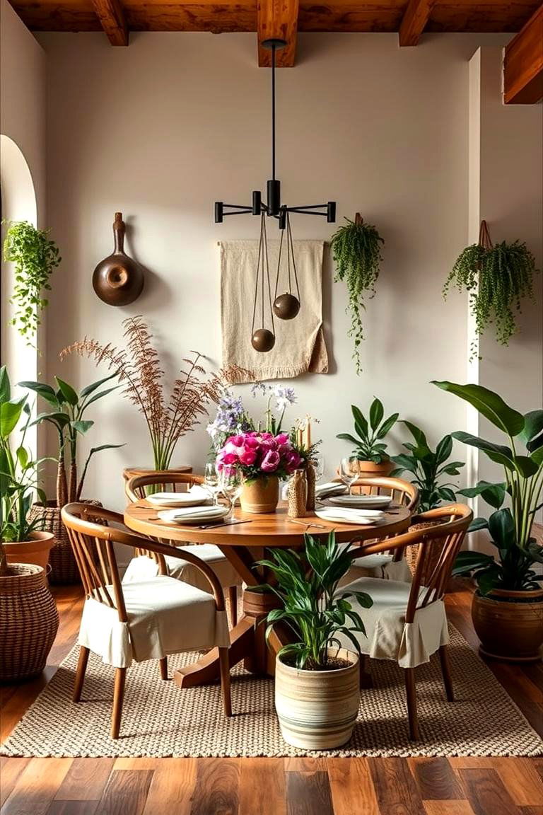 Nature Inspired Elements - 24 Casual Dining Room Ideas