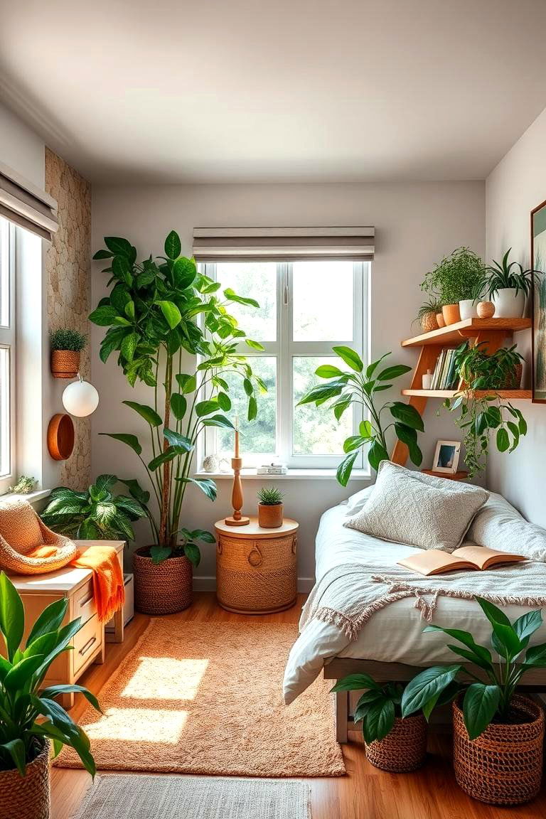 Nature Inspired Elements - 24 Dorm Room Decorating Ideas