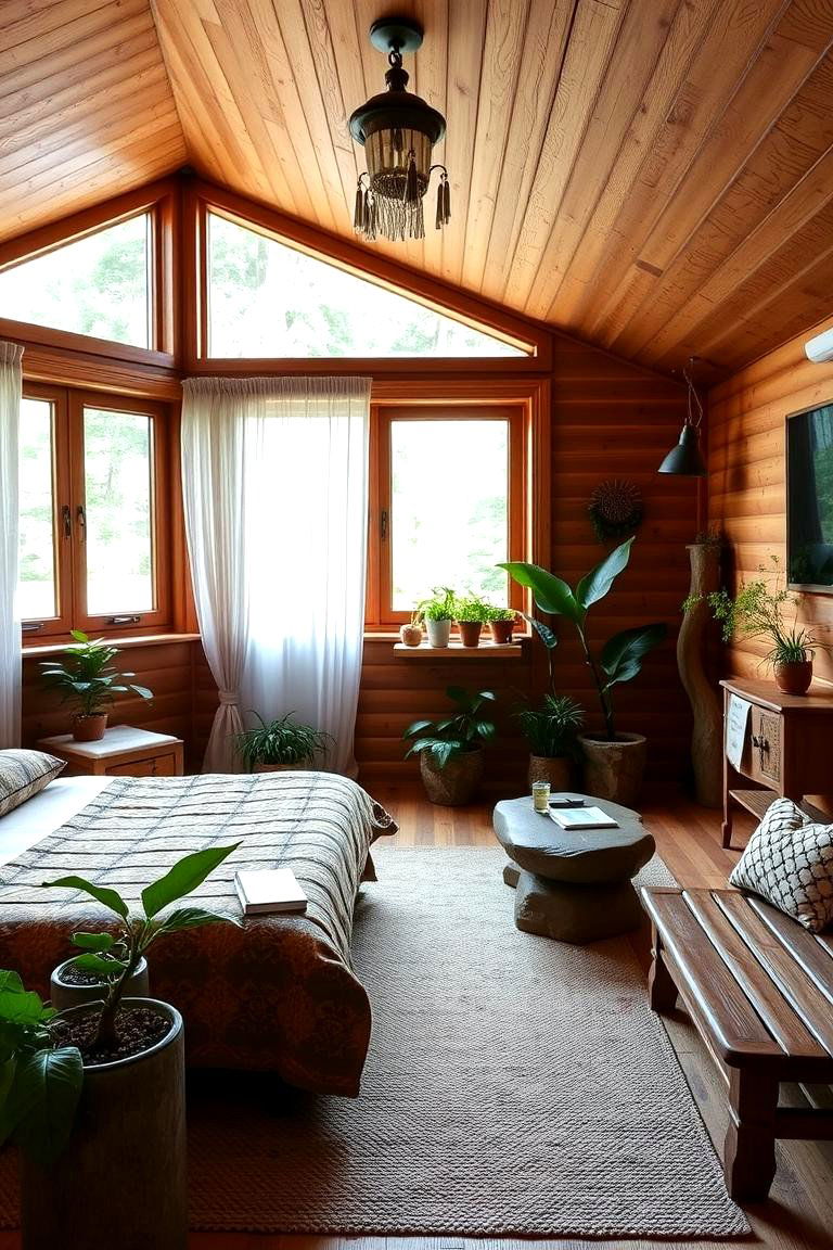 Nature Inspired Elements - 24 Guest Bedroom Ideas