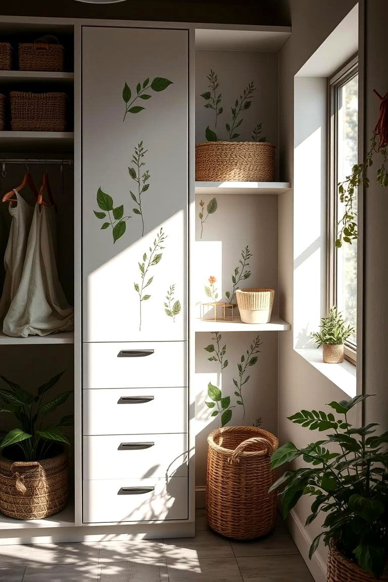 Nature Inspired Elements - 24 Locker Decor Ideas