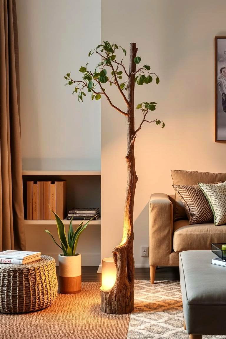 Nature Inspired Floor Lamp - 24 Living Room Floor Lamp Ideas and Inspiration