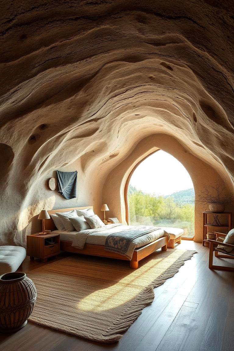 Nature Inspired Hideaway - 24 Man Cave Bedroom Ideas