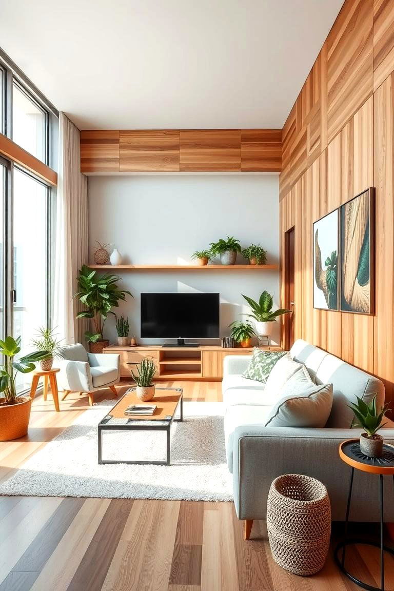 Nature Inspired Interiors - 24 Condo Living Room Ideas