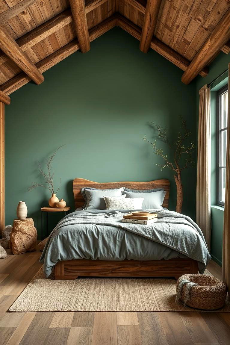 Nature Inspired Jade Escape - 24 Jade Green Bedroom Ideas
