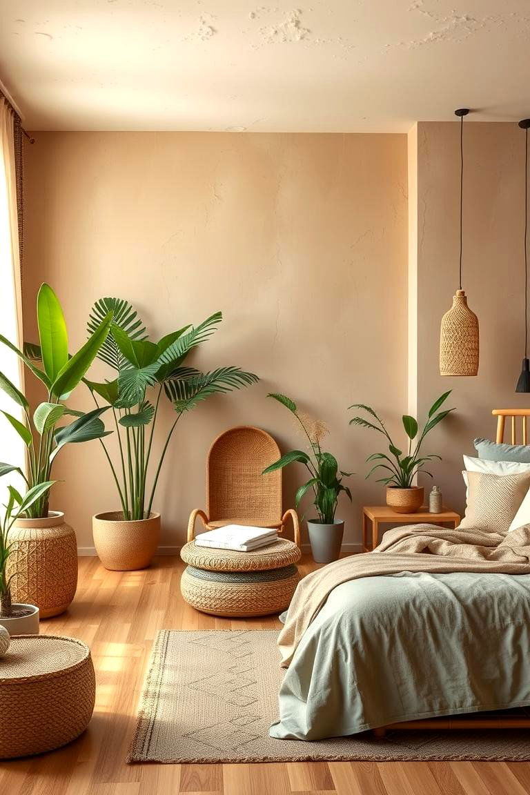 Nature Inspired Khaki Decor - 24 Khaki Bedroom Ideas