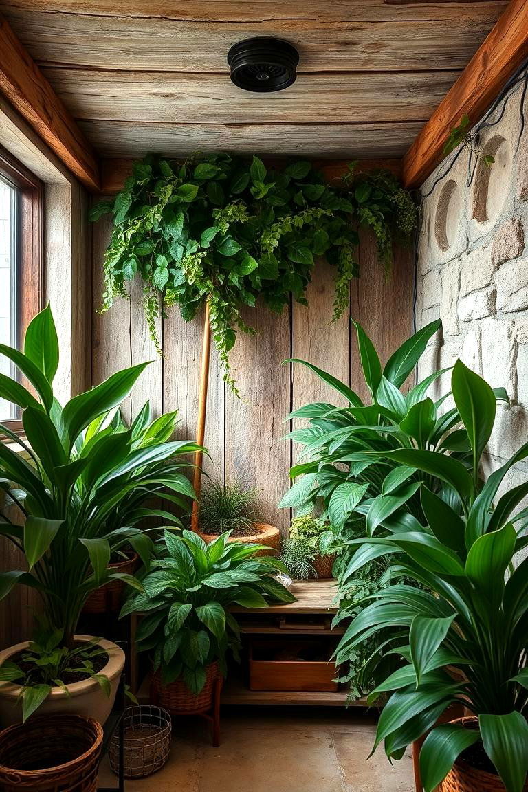 Nature Inspired Oasis Lash Room - 24 Lash Room Ideas