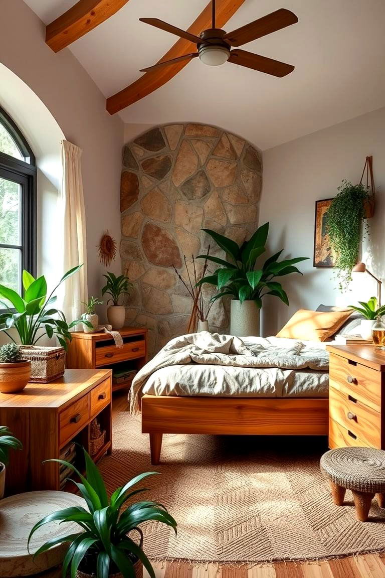 Nature Inspired Retreat - 24 Modern Bedroom Ideas