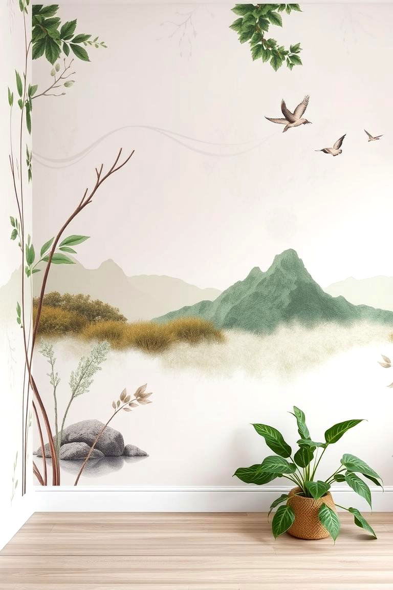 Nature Inspired Serenity - 24 Wallpaper Ideas