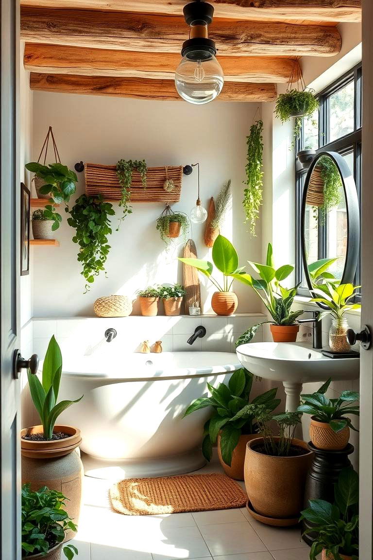 Nature Inspired Touches - 24 Teen Bathroom Ideas