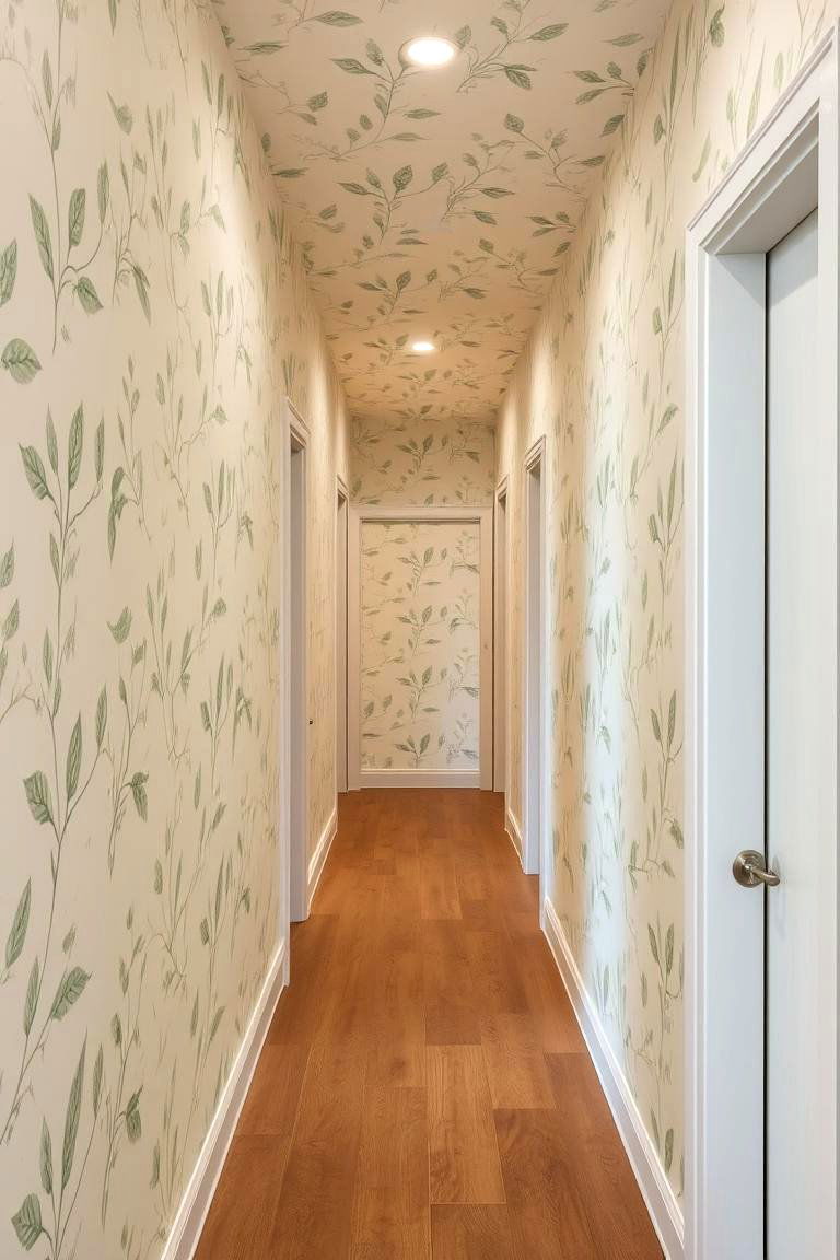 Nature Inspired Wallpaper - 24 Hallway Wallpaper Ideas