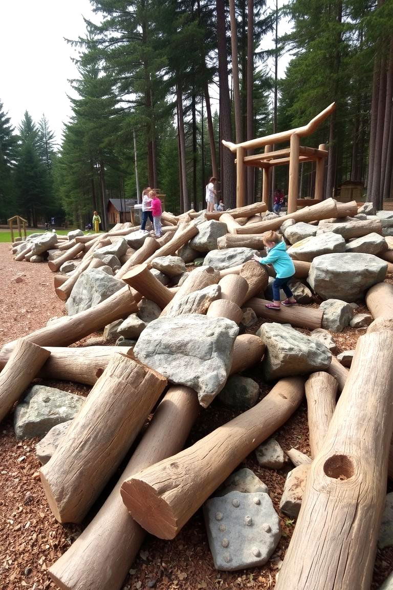 Nature Playground - 24 Backyard Playground Ideas