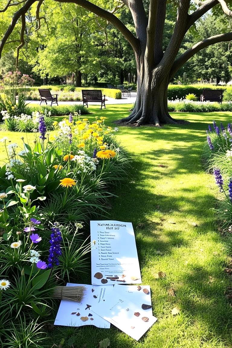 Nature Scavenger Hunt - 24 Backyard Ideas for Kids