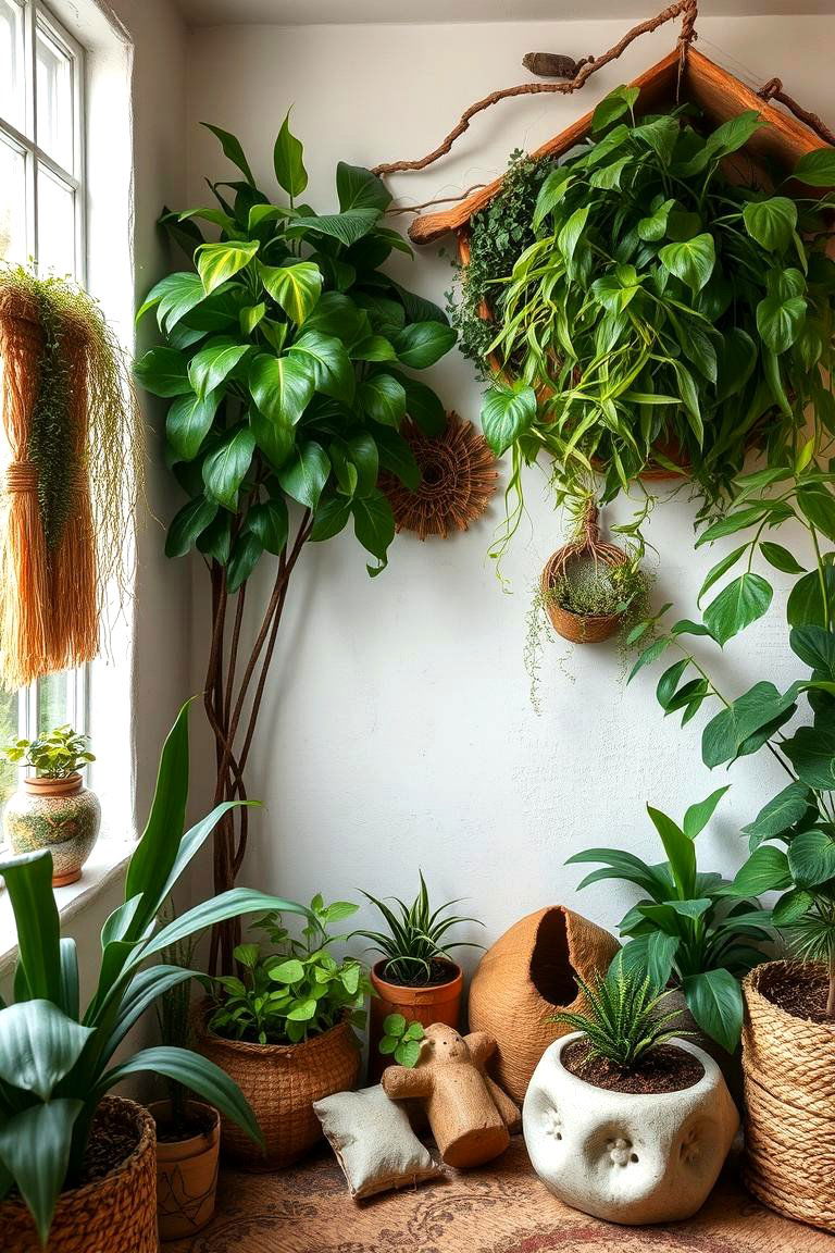 Nature Study Corner - 24 Homeschool Room Ideas