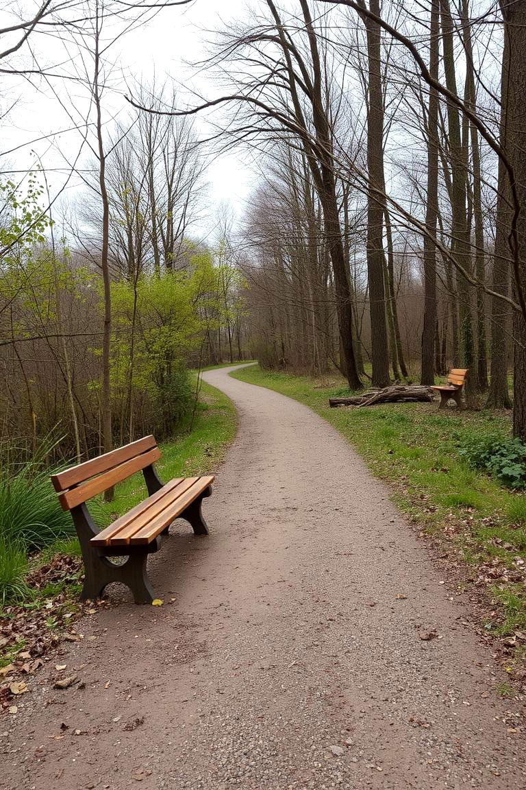Nature Trail Fitness Circuit - 24 Outdoor Gym Ideas