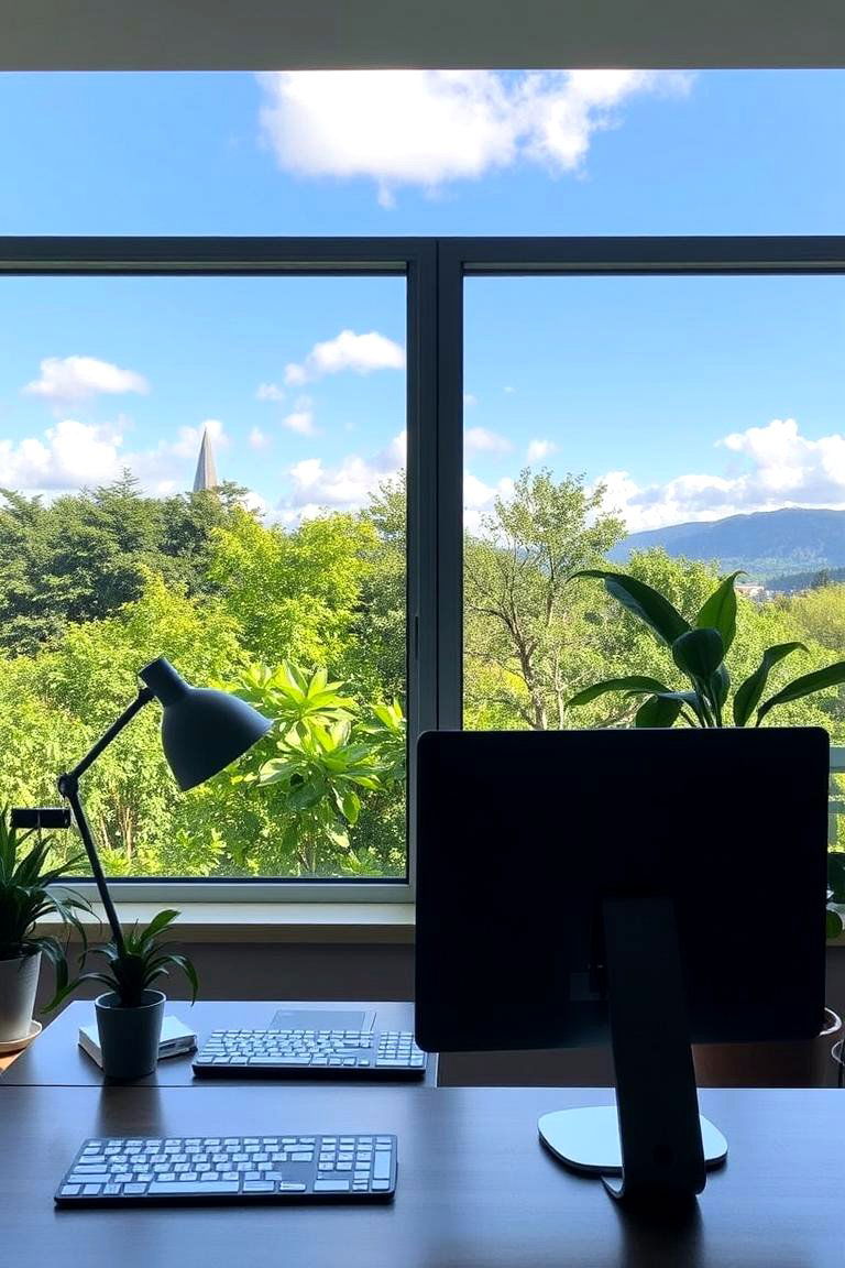 Nature View Focus - 24 Desk in Front of Window Ideas