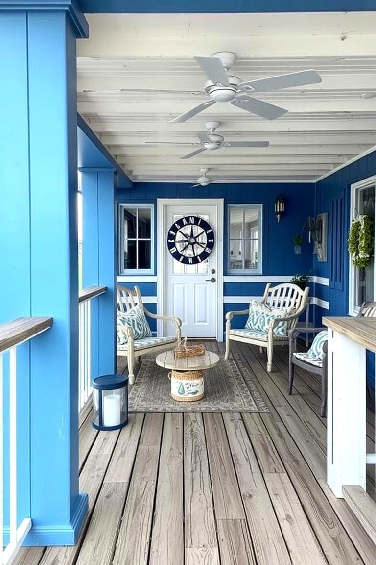 Nautical Decor Flair - 24 Deck Decorating Ideas