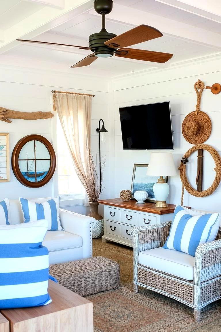 Nautical Elements - 24 Hawaiian Interior Design Ideas