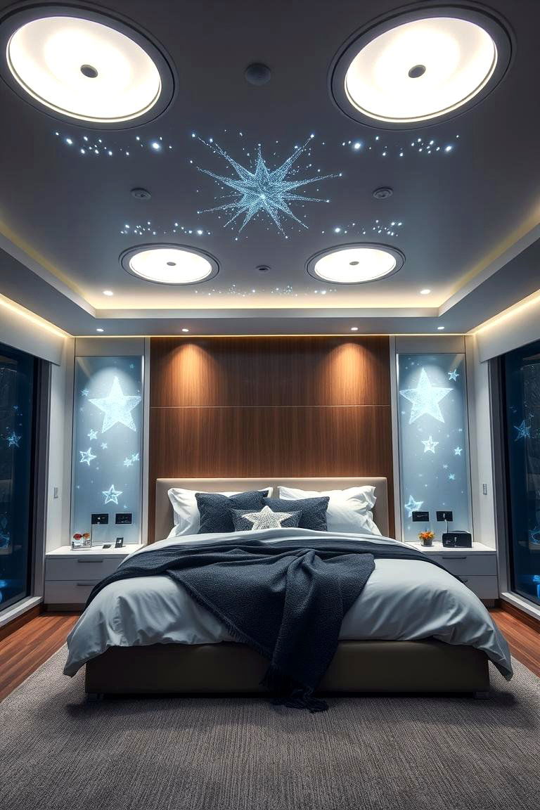 Nautical Lighting Innovations - 24 Underwater Mermaid Bedroom Ideas