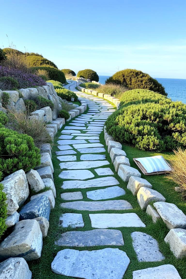Nautical Pathways - 24 Coastal Garden Ideas