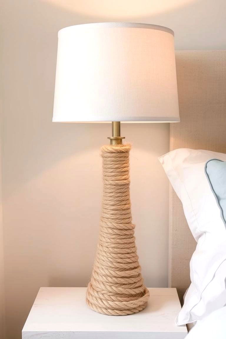Nautical Rope Details - 24 Mermaid Bedroom Ideas