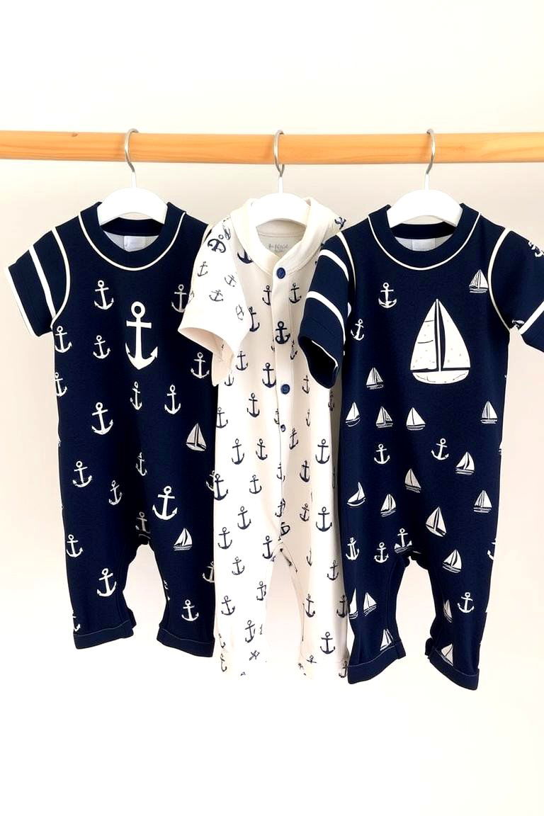 Nautical Themed Baby Clothes - 24 Nautical Nursery Ideas
