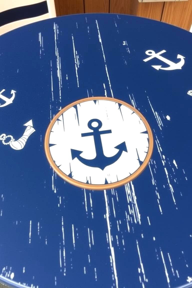 Nautical Themed Decor - 24 Round Table Decor Ideas
