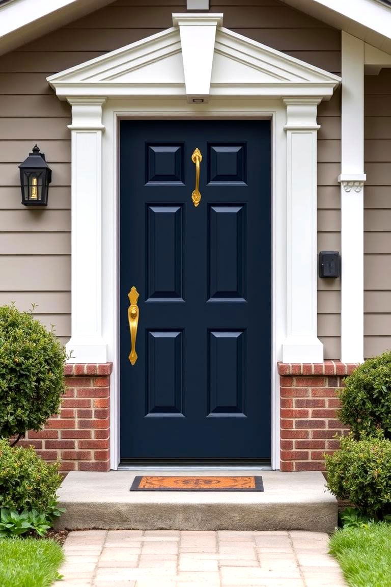 Navy Blue - 24 Mid Century Front Door Colors