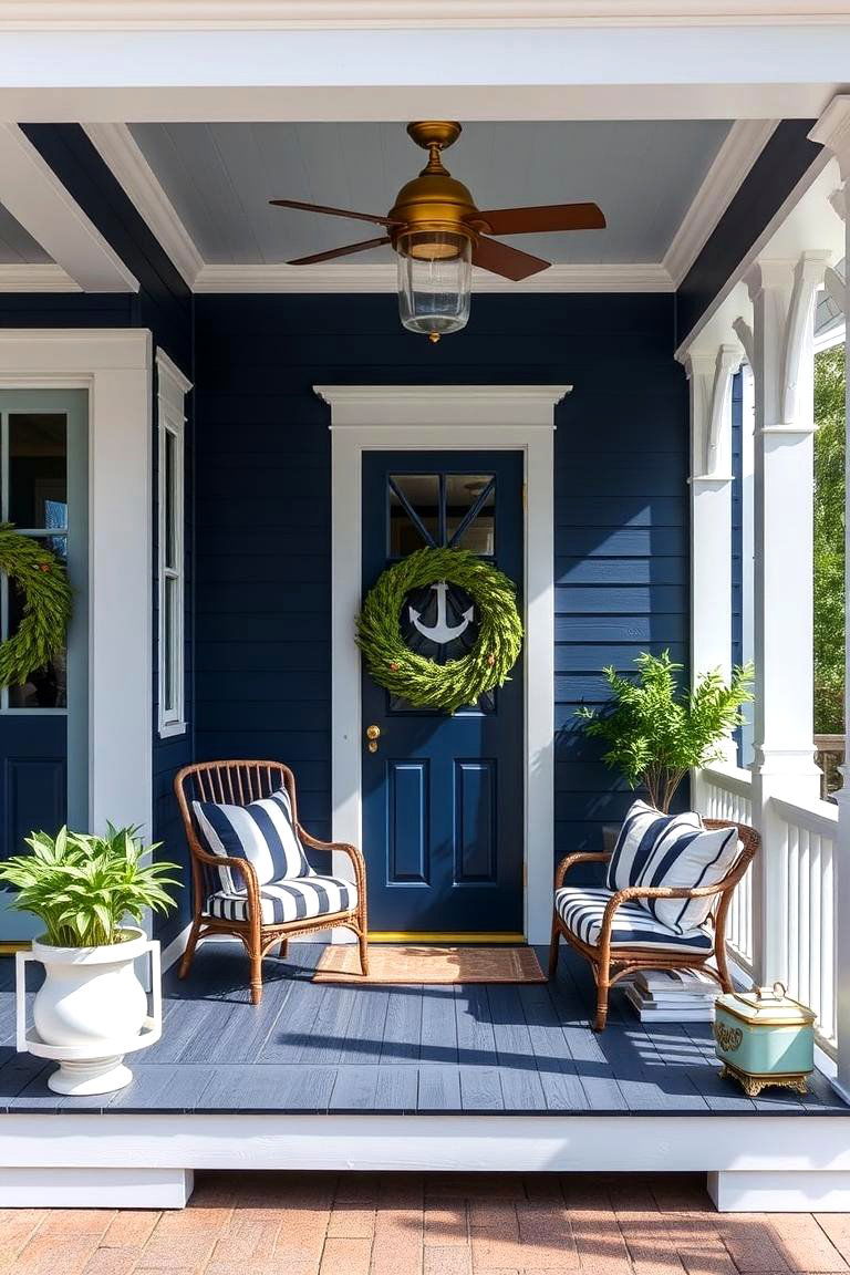 Navy Blue - 24 Porch Paint Colors