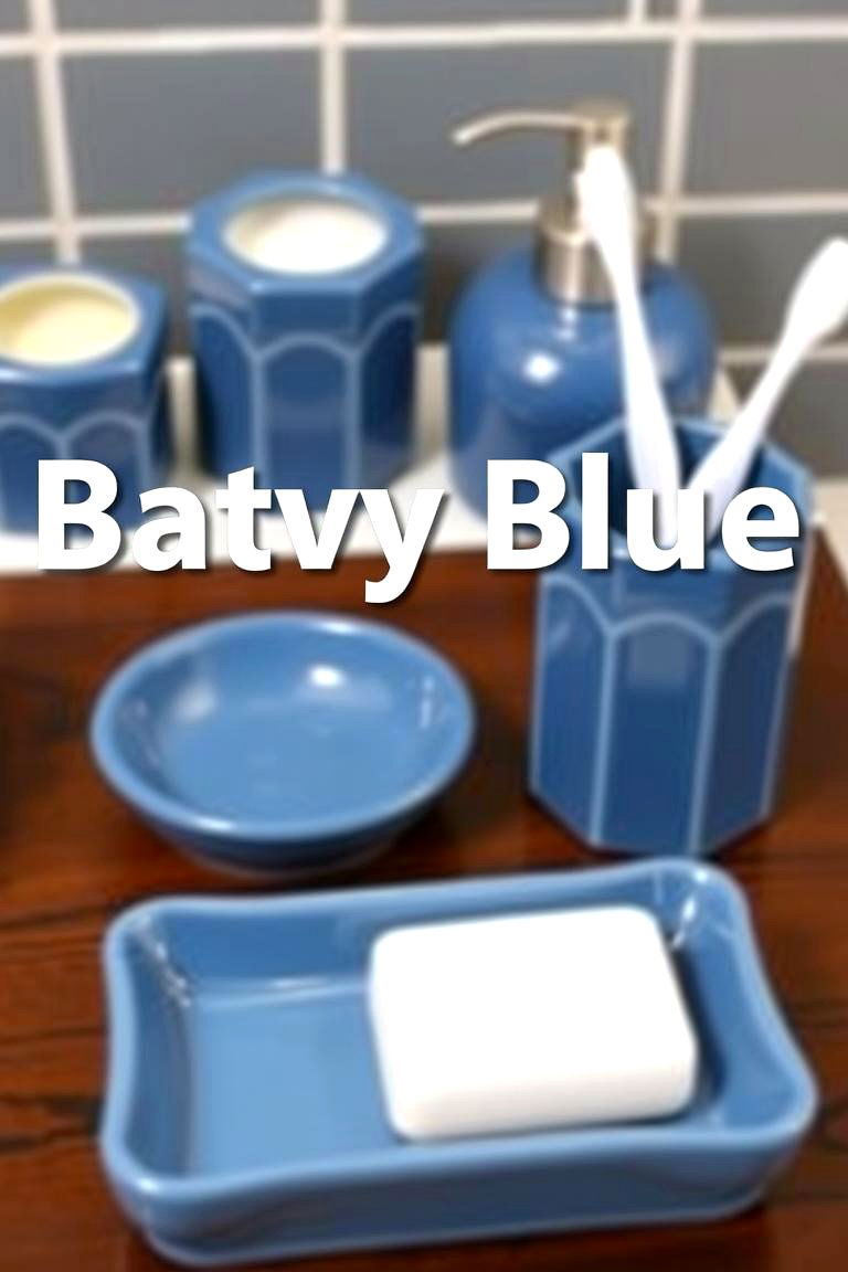 Navy Blue Bathroom Accessories - 24 Navy Blue Bathroom Ideas