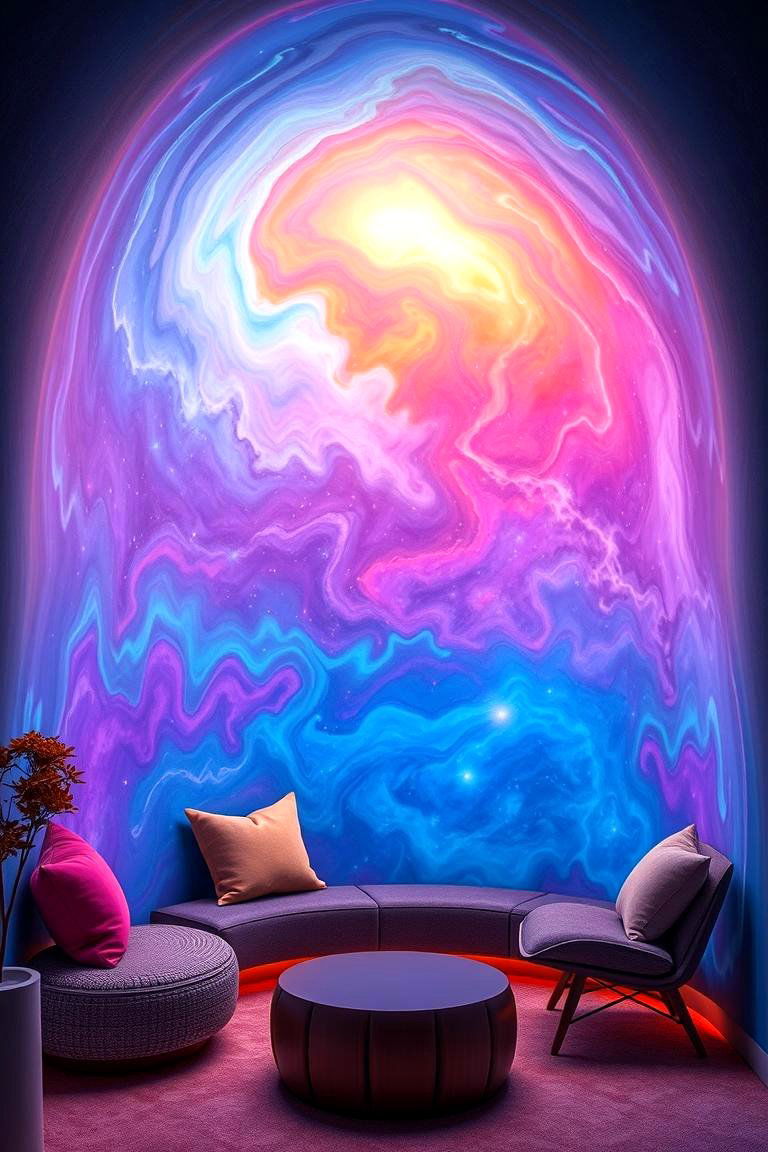 Nebula Nook - 24 Space-themed Room Ideas