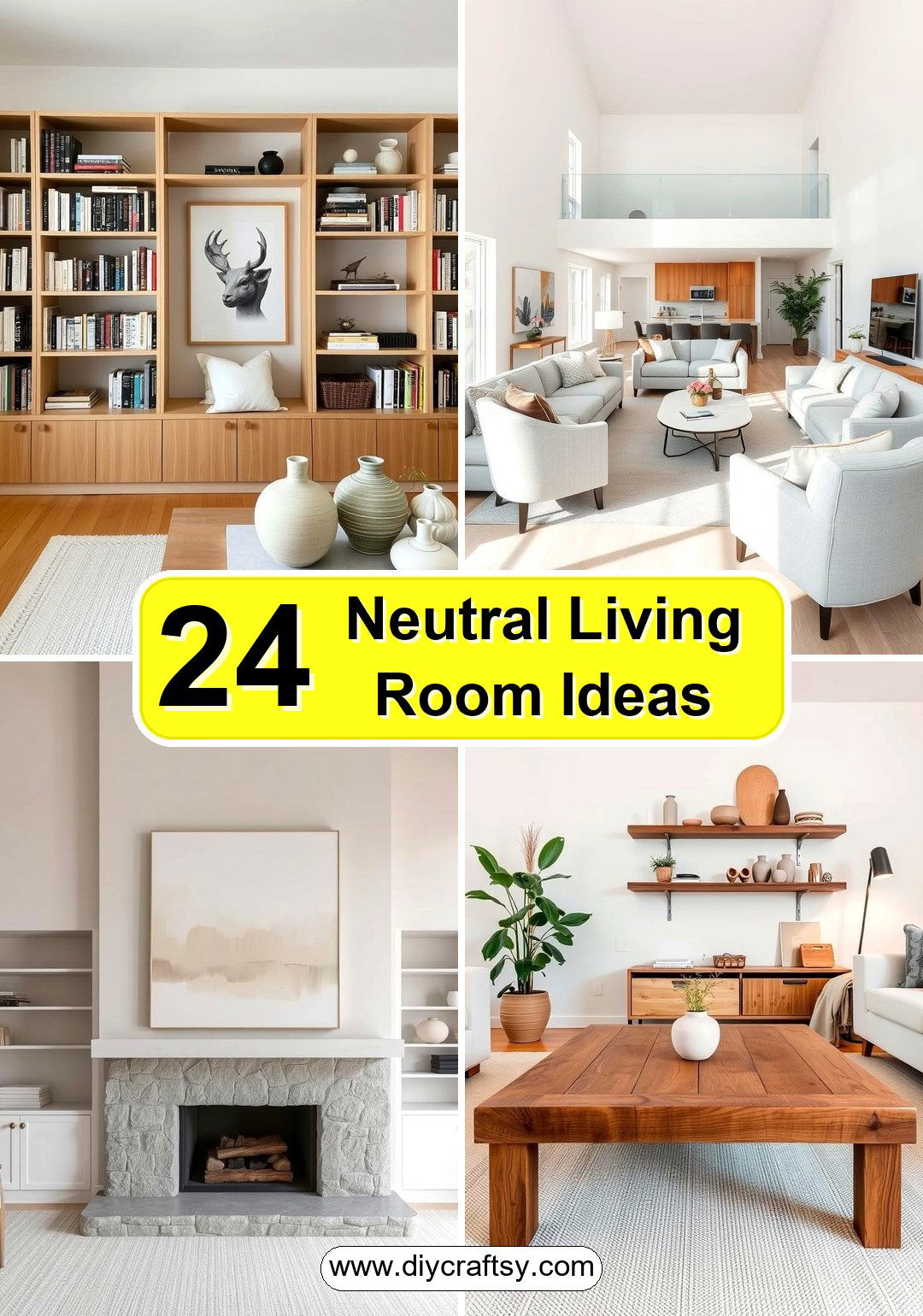 Neutral Living Room Ideas