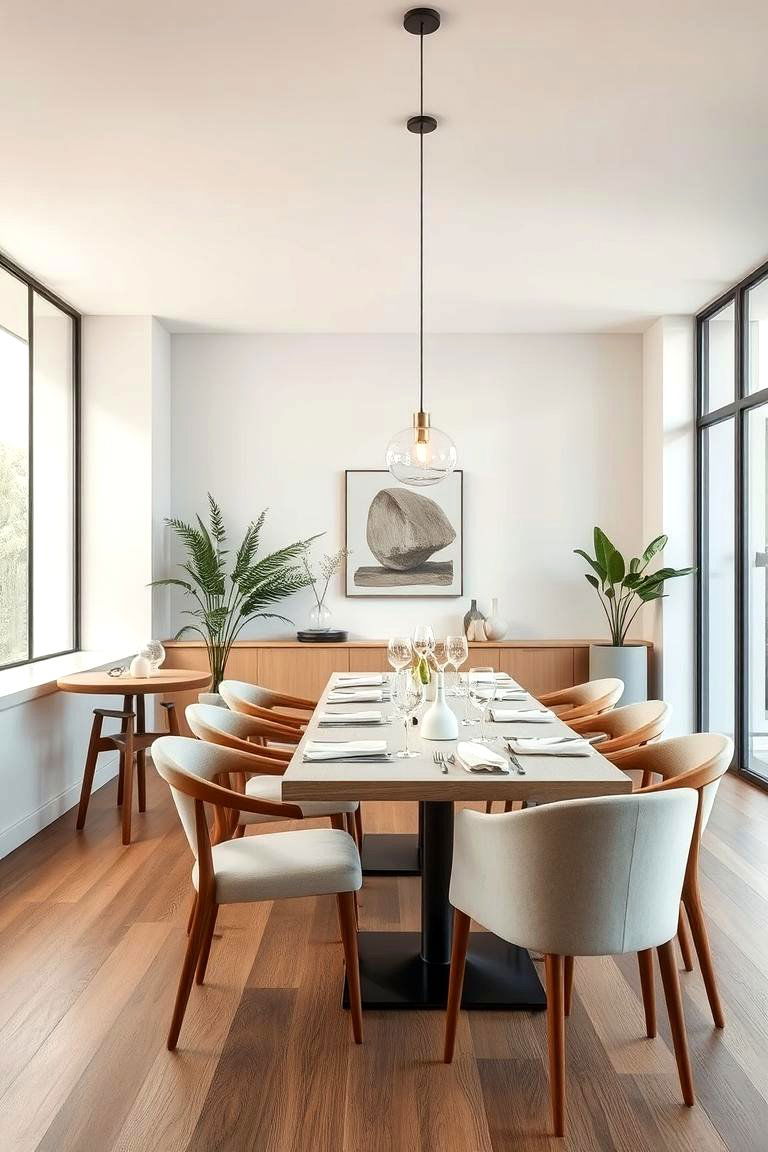 Neutral Palette Sophistication - 24 Craftsman Dining Room Ideas