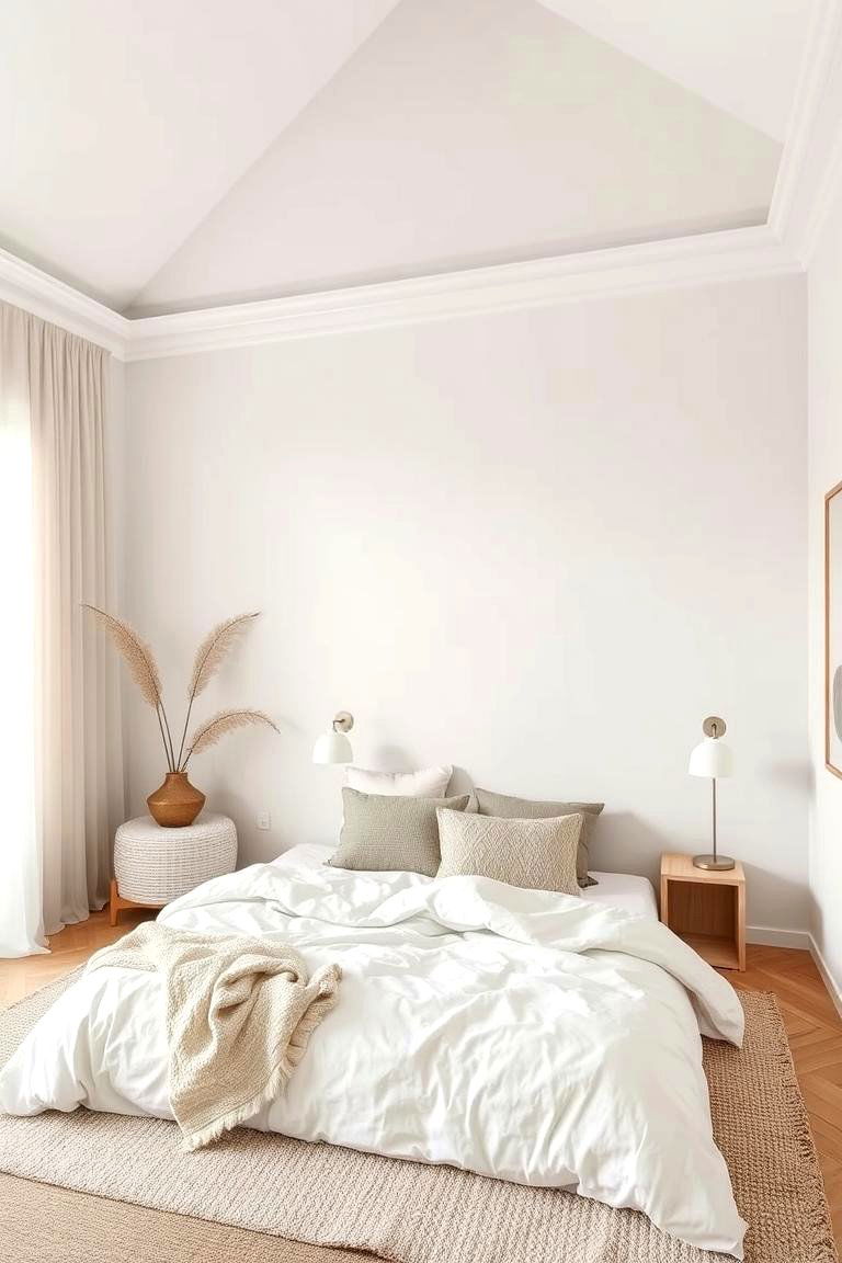 Neutral Palette - 24 Scandinavian Bedroom Ideas