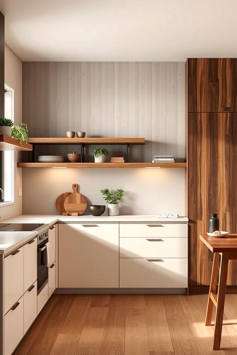 Neutral Tones with Warmth - 24 Kitchen Design Ideas
