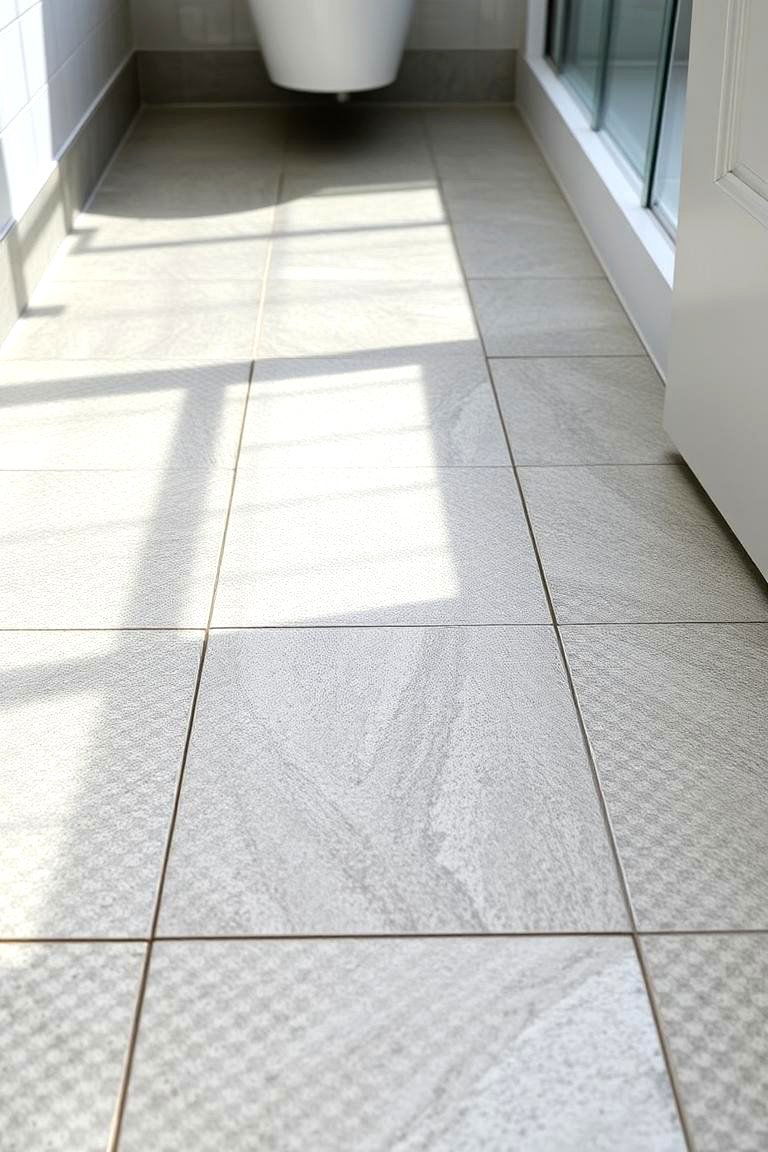 Non Slip Flooring for Enhanced Safety - 24 Handicap Bathroom Ideas