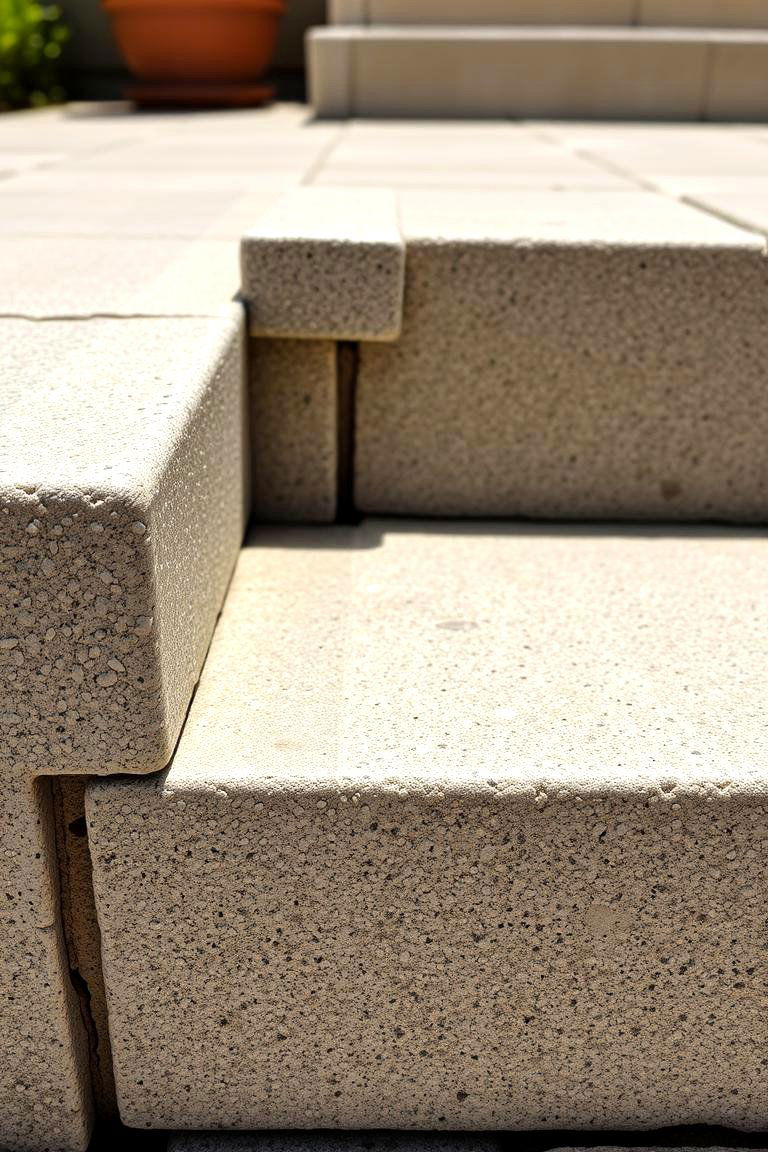 Non Slip Surface Steps - 24 Patio Steps Ideas