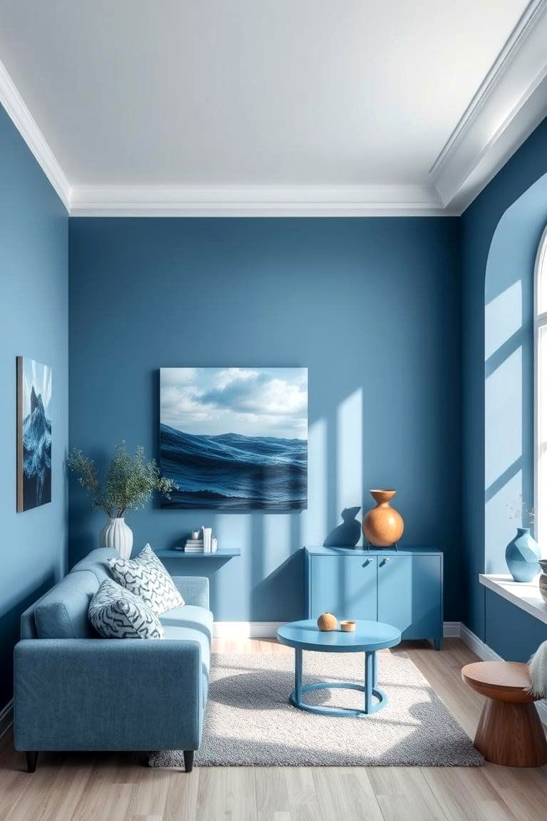 Ocean Blue Color Palette - 24 Coastal Decor Ideas
