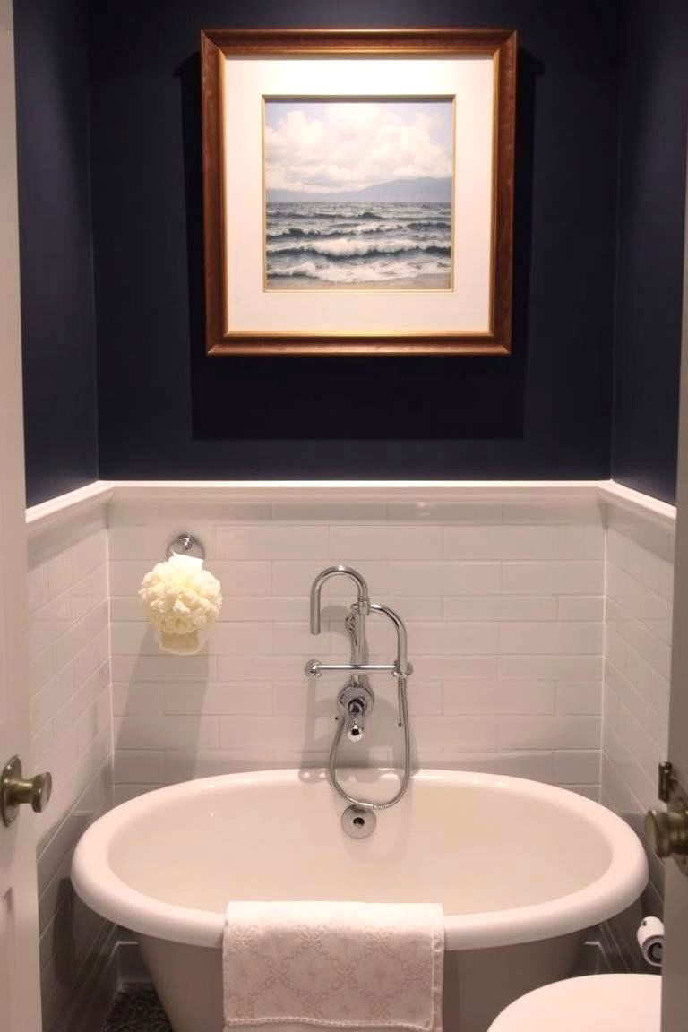 Ocean Inspired Art to Capture the Seas Essence - 24 Nautical Bathroom Ideas