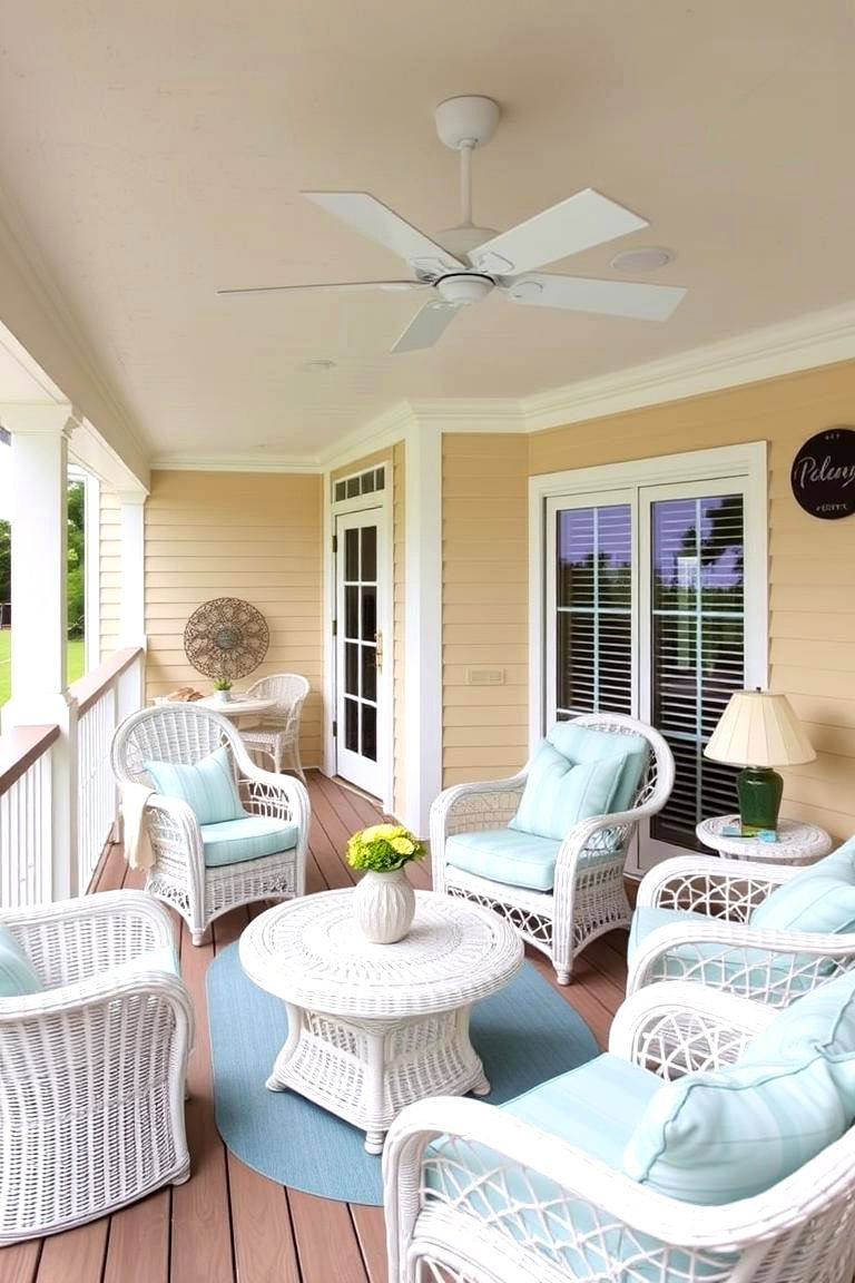 Ocean Inspired Deck - 24 2nd Floor Deck Ideas