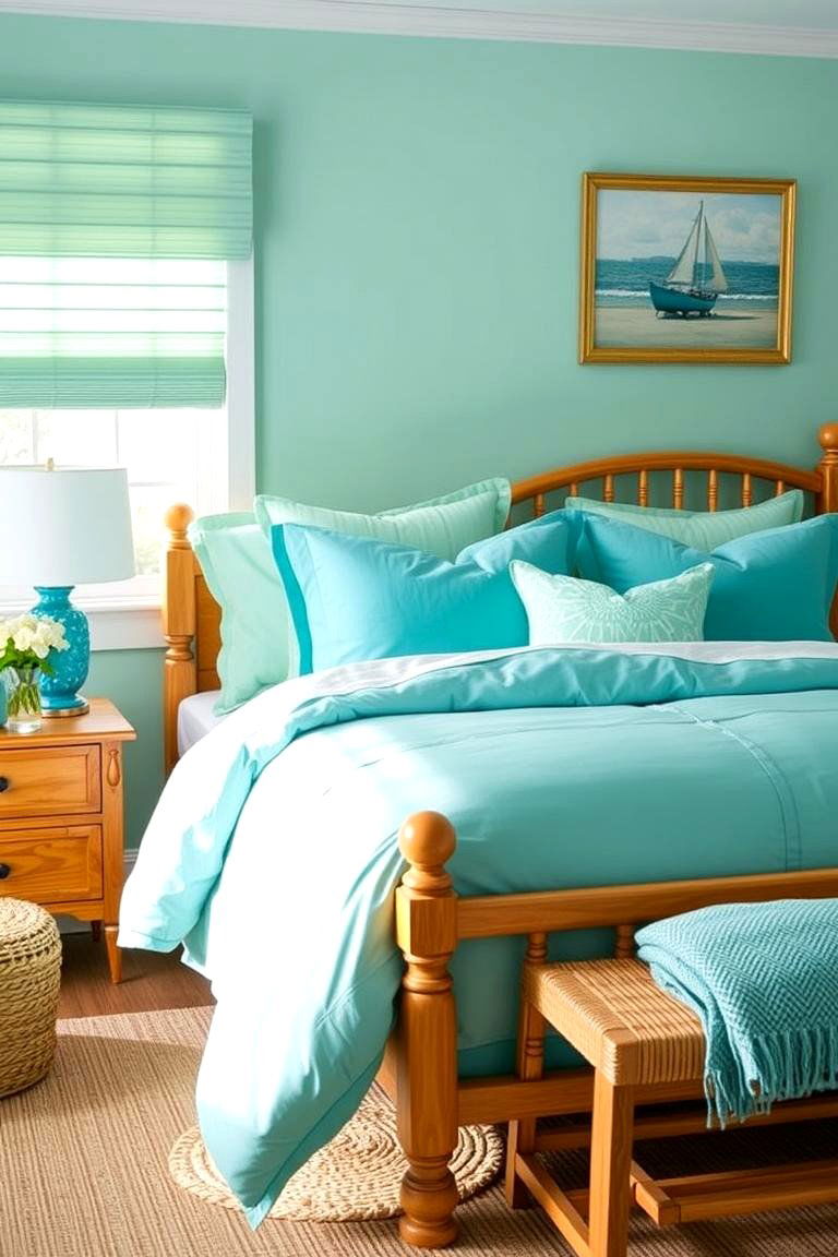 Ocean Inspired Shades - 24 Blue Bedroom Ideas